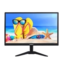 Monitor Led Desktop 17 inci TFT Lcd komputer Vga Av Monitor Input sinyal