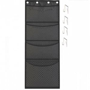 Breathable Fabric Over the Door Hanging <b>Shoe</b> Organizer, Big Pocket Size Over the Door Complete with 4 Strong Metal <b>Hook</b> - Product Image 1