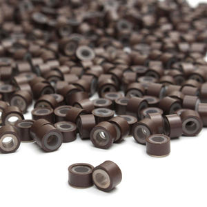 Petits anneaux en Silicone, 1000 pièces, 503030 micro-perles, anneau de connexion, pour Extensions de cheveux, en plumes - Product Image 4