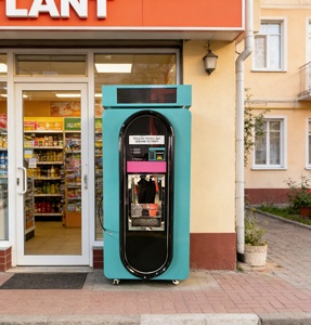 Distributeur d'eau gazeuse prépayé avec <span class=keywords><strong>recharge</strong></span> par jeton pour zones commerciales et communautaires - Product Image 4