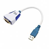 Câble convertisseur USB vers RS232 US232R-10-BULK/US232R-500-BULK, puce FTDI FT232R, adaptateur mâle DB9 avec LED d'état TXD RXD