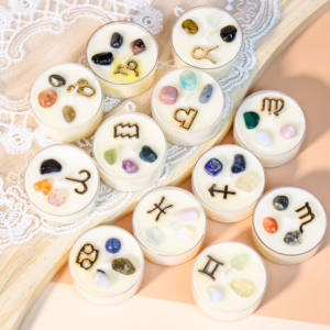 Bougies chauffe-plat en cire de soja en gros, sans fumée, écologiques, biologiques, petites, pour le yoga et la méditation, la décoration intérieure et les fêtes - Product Image 3