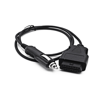 Cables personalizados Lector de código de error OBD de 12V con OBD2 al arnés del encendedor de cigarrillos para pruebas automáticas