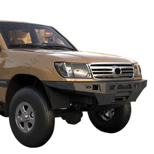Parachoques delantero <span class=keywords><strong>corto</strong></span> <span class=keywords><strong>todoterreno</strong></span> Wildfront 4x4 para <span class=keywords><strong>Toyota</strong></span> Land Cruiser 100, diseño en acero - Product Image 4
