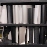 Étui de protection pour ordinateur portable en PVC imperméable, film protecteur économique, film vinyle noir mat pour découpeuse de vinyle.