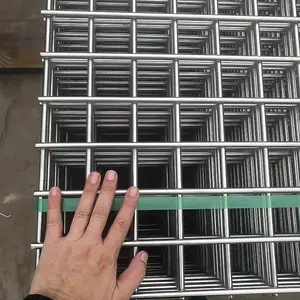 BOCN Hot Dipped Galvanized Fencing Iron Netting 10 Gauge Welded Wire Mesh Panel For Rabbit Animal Pet Cages