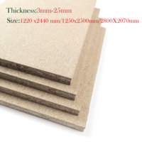 Panneau de particules en mélamine fabriqué en Chine, classe de résistance à l'humidité P6, noyau en eucalyptus, couleur personnalisée pour les designs de portes