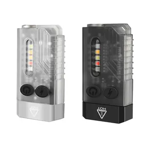 Ein-Touch Extreme Helligkeit 1.000 Lumen kompakte Taschenlampe USB-Aufladung Outdoor taktisches EDC-Licht