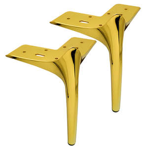 가구 발 럭셔리 북유럽 현대 강철 철 황동 TV 스탠드 의자 찬장 캐비닛 골드 금속 소파 다리 가구 - Product Image 3