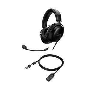 Cuffie da <span class=keywords><strong>Gaming</strong></span> <span class=keywords><strong>HyperX</strong></span> Cloud 3 III con interfaccia USB Dynamic ANC per PC & PS <span class=keywords><strong>Gaming</strong></span> Waterproof e funzione DJ - Product Image 4