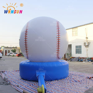 Tente de baseball gonflable personnalisée WINSUN en PVC avec affichage publicitaire et caractéristiques imperméables - Product Image 4