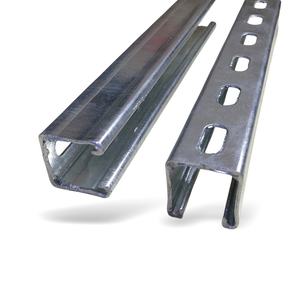 Incaglio a caldo incrostato 1-5/8in * 1-5/8in incrostato puntone leggero in acciaio strutturale profili in acciaio acciaio recinzione Post PV supporti - Product Image 3