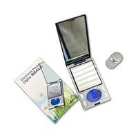 Mini Báscula Digital de Bolsillo, Balanza Electrónica Portátil de 200g/500g con Precisión de 0.01g para Pesar Oro, Joyas y Diamantes