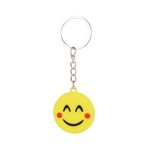 Porte-clés mini-emoticônes personnalisables en PVC, porte-clés mignons, cadeaux de fête pour porte-clés, cadeaux de la Saint-Valentin, fournitures de fête d'anniversaire - Product Image 6