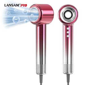 ไดร์เป่าผม LANSAM รุ่น Elegant Professional BLDC Brushless Ionic สำหรับร้านเสริมสวยและใช้ในบ้าน ความเร็วสูง วัสดุพลาสติก กำลังไฟ 1400-1600 วัตต์ - Product Image 2