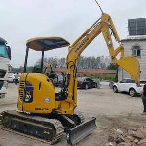 Miniexcavadora Usada Komatsu PC20MR Excavadoras Fabricadas en Japón Komatsu PC 20 30 25 35 Segunda Mano Buen Estado Venta Directa - Product Image 1