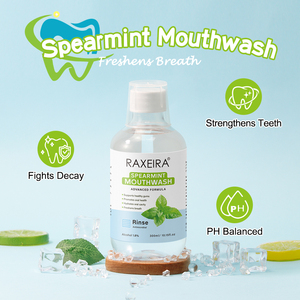 <span class=keywords><strong>Enjuague</strong></span> <span class=keywords><strong>Bucal</strong></span> de Menta Verde de 300 ml a Precio Económico para el Cuidado <span class=keywords><strong>Bucal</strong></span> Diario, Hidratante y Refrescante, con Logotipo Personalizado - Product Image 2