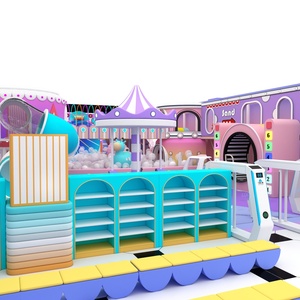 Terrain de jeu intérieur de couleur dégradée Notre parc d'attractions à thème apporte un <span class=keywords><strong>bonheur</strong></span> éblouissant - Product Image 5