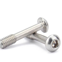 Vis à tête fraisée Torx métrique M3 en acier inoxydable SS304/316, à écrou captif anti-desserrage, grade A2-70/A4-80 pour équipement de précision