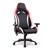Chaise de jeu moderne pivotante à 360° avec roulettes silencieuses, dossier haut réglable, durable, personnalisable avec logo, pour Esports, livraison gratuite