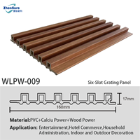 Panel de Pared de PVC con Aspecto de Madera Real, Acanalado y con Listones, Impermeable y Ecológico, Decoración de Madera para la Sala de Estar, Decoración de Interiores