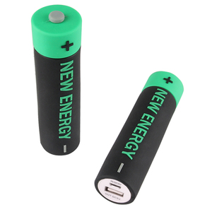 Creative Custom Promotional Gift Items Battery Power Bank Fun Battery Shape High Quality Portable Power Bank