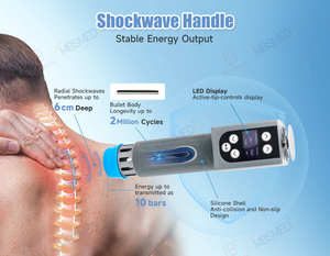 Máquina de Terapia de Ondas de Choque Portátil Mejorada, Equipo de Manejo del Dolor Físico con Ondas de Choque Electromagnéticas Extracorpóreas - Product Image 5
