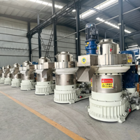 Industriële houtpelletmolen van 315 kW, fabrikant levert industriële ringmatrijs biomassa pelletmolen voor zaagsel en houtsnippers
