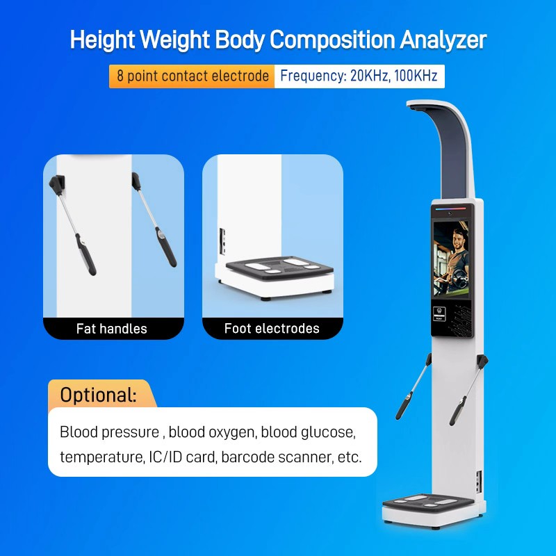 bmi bia body composition bioimpedance analyzer in segmental body 270