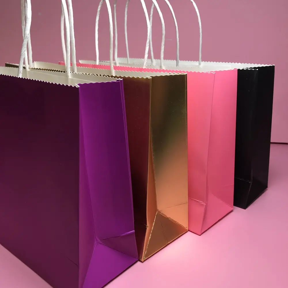 2022 Drucken Logo Kissen Box Verpackung Perücken Geschenk Tasche Einkaufstaschen