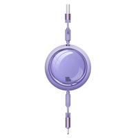 Nouveaux gadgets cadeaux, câble de charge rapide rétractable 4 en 1 100W Type-C, câble de charge PD évolutif pour imprimantes
