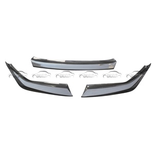 สปอยเลอร์คาร์บอนไฟเบอร์ทรง MP แบบ 3 ชิ้น สำหรับกันชนหน้า BMW F90 M5 LCI ปี 2020 ขึ้นไป - Product Image 1