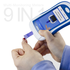Best Selling ACCU-ANSWER ISAW LBM-02 Electric Blood <strong>Glucose</strong> Test Strips USB Recharge Class II Cholesterol/<strong>Hemoglobin</strong> Meter - Product Image 2