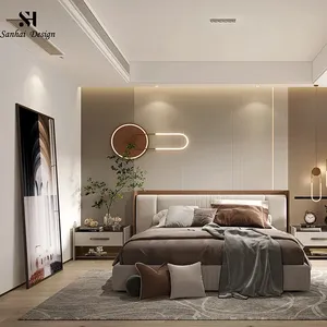 Sanhai 3D Rendering Full House Interior Design Services Modern Style Home Professional Villa Master Plan Construction Drawing