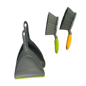 Cepillo de Escritorio <span class=keywords><strong>Mini</strong></span> de Nuevo Diseño con Recogedor, Plástico Ecológico, Carga Solar, Cerdas Suaves y Duras, Fácil Limpieza - Product Image 1