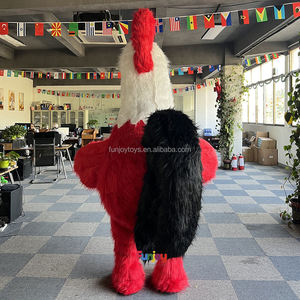 Costume gonflable animalier : Mascotte de coq gonflable et mobile, costume de dessin animé amusant - Product Image 4