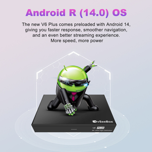 Vseebox V6 Plus 2025, Oferta Especial, <span class=keywords><strong>Gratis</strong></span> <span class=keywords><strong>de</strong></span> por Vida, OEM, Octa Core, 4GB RAM, 64GB ROM, 8K Ultra Streaming, OTT Smart Android 14 <span class=keywords><strong>TV</strong></span> Box - Product Image 3