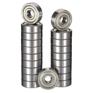 Roulement à billes à gorge profonde de haute précision en acier chromé GCr15 6205-2RS pour moteurs électriques - Product Image 1