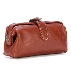 Bolso de Mano de Cuero Vacuno Genuino para Mujer, Color Marrón, Horizontal, Cuadrado, con Cierre de Botón, para la Primavera de 2025 - Product Image 2