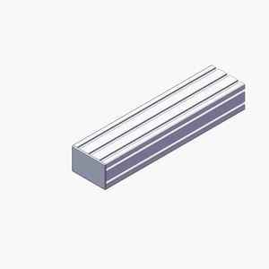 4082 80x120mm 80*120大型保護カバー安価ナイロン工業用アルミプロファイルアルミ押出プロファイル用 - Product Image 1