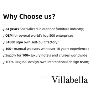 Sofá de lujo Villabella, salón de jardín, sala de estar, muebles modernos de exterior, muebles modernos de jardín, juego de sofás, muebles de Patio - Product Image 6