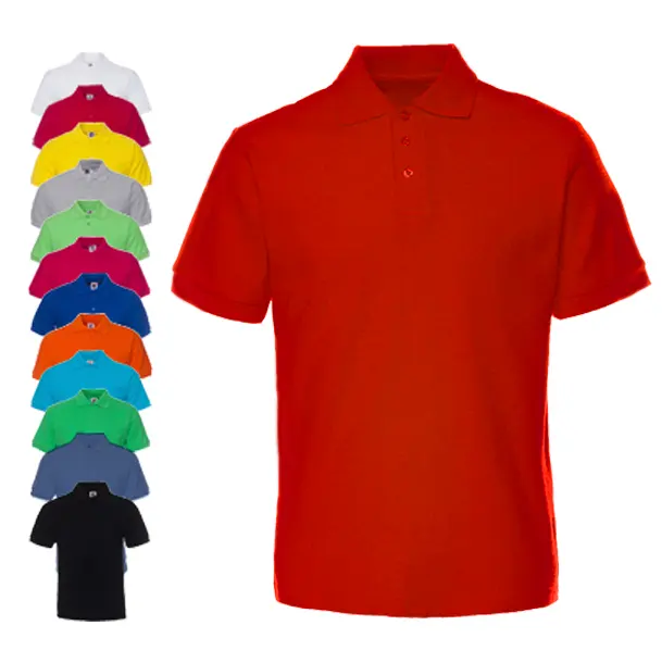 도매 Oem 유니섹스 폴로 셔츠, 빈 스포츠 맞춤 인쇄 로고 디자인 100% 코튼 피케 일반 망 골프 폴로 T 셔츠