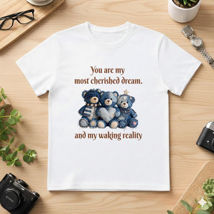 T-Shirt Unisex 210Gsm 100% Cotone, Casual, Traspirante, Resistente, con Stampa DTF, Maglietta da Donna - Product Image 1