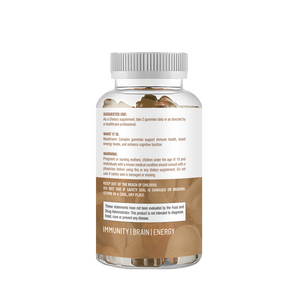 Olli OEM nhãn hiệu riêng não tăng cường Gummy tập trung Bộ nhớ cải thiện nồng độ nấm bổ sung sức khỏe Gummies - Product Image 2