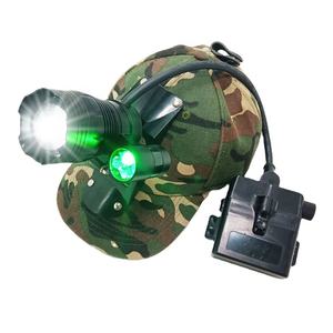 Lampada da Caccia XPL Zoom LED Ricaricabile per Procioni, Cinghiali e Coyote, Super Luminosa con Laser per Cappello - Product Image 2