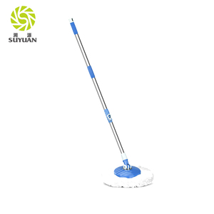 Las cualidades de 360 plana trapeador casa fácil de limpiar piso girando fregona con cubo conjunto - Product Image 3