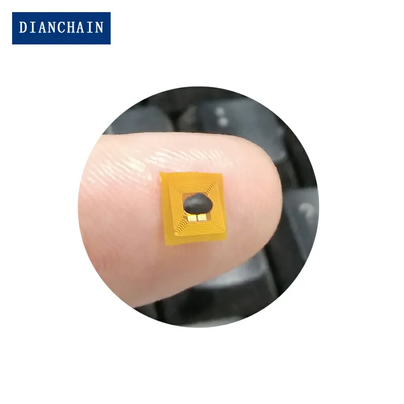 Микро 5*5 мм защищенный от взлома высокочастотный Fpc Nfc тег в умном кольце