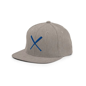 Gorra Snapback Gris de 6 Paneles con Bordado de Logotipo de Cruz Azul en la Parte Delantera, Unisex, Ajustable, Estilo Casual - Product Image 4