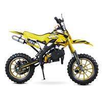 Mini moto pour enfants Yaztor, colorée, pour loisirs, stock USA, conduite décontractée en extérieur, plaisir du week-end, moto tout-terrain pour enfants, loisirs et jeux, 49cc