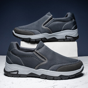 Nouvelles chaussures pour hommes, baskets décontractées robustes, légères et respirantes, chaussures de travail durables d'extérieur en une seule pièce. - Product Image 4